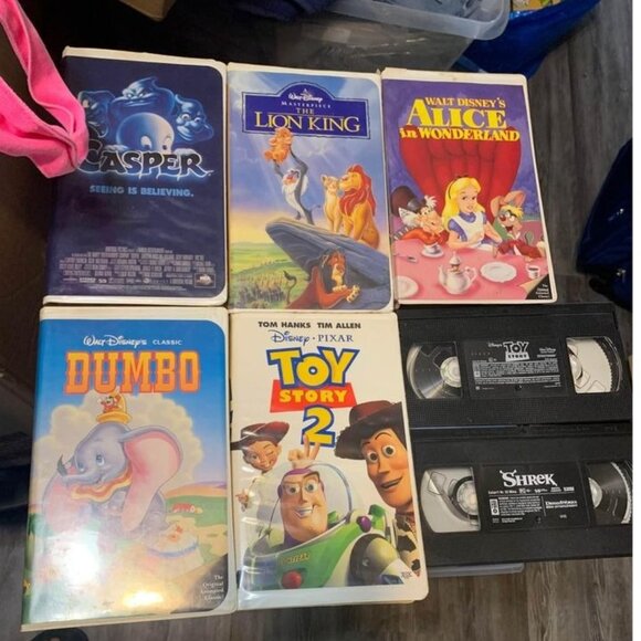 Other - Lot of Vintage Disney/ Childrens VHS Tapes UNTESTED